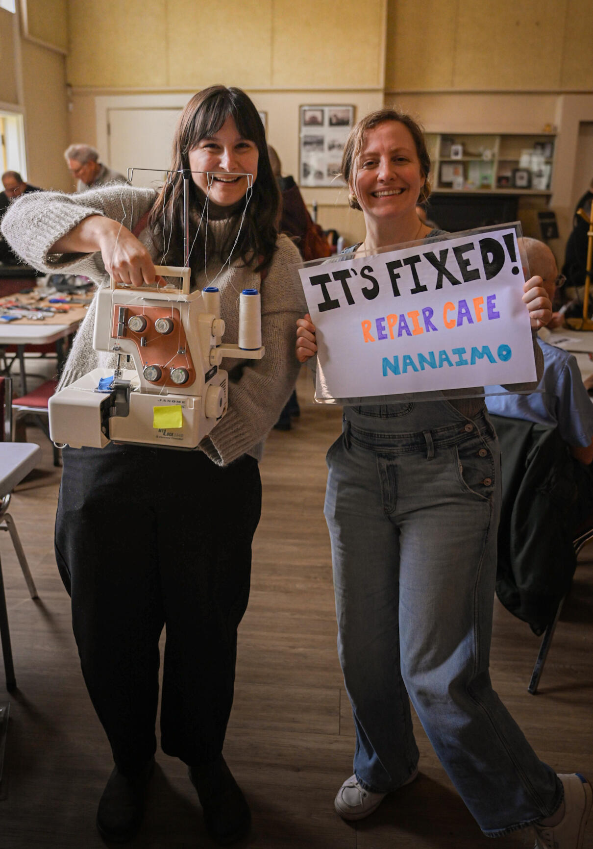 A Sewing Machine that got fixed.