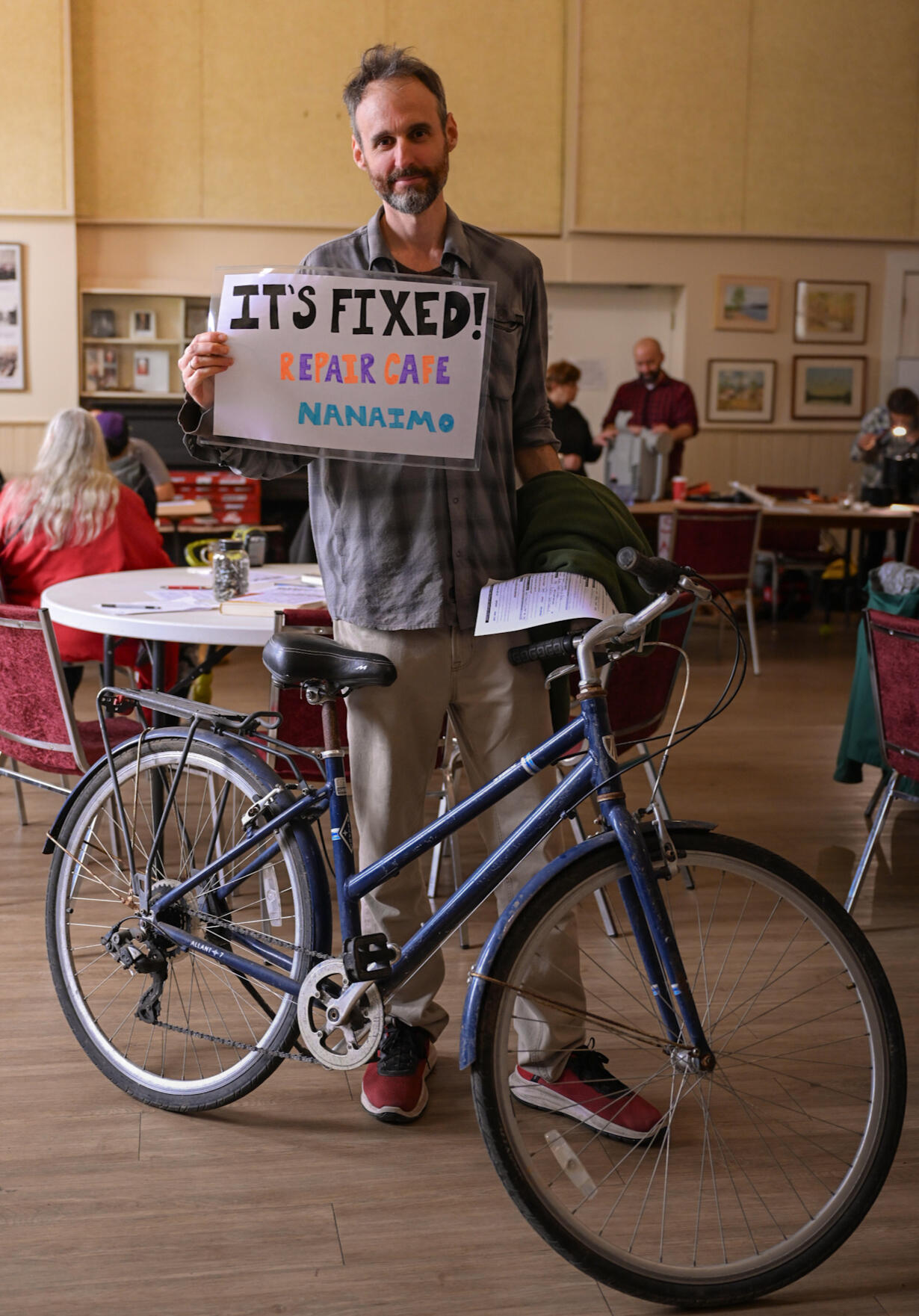 A bicycle that got fixed