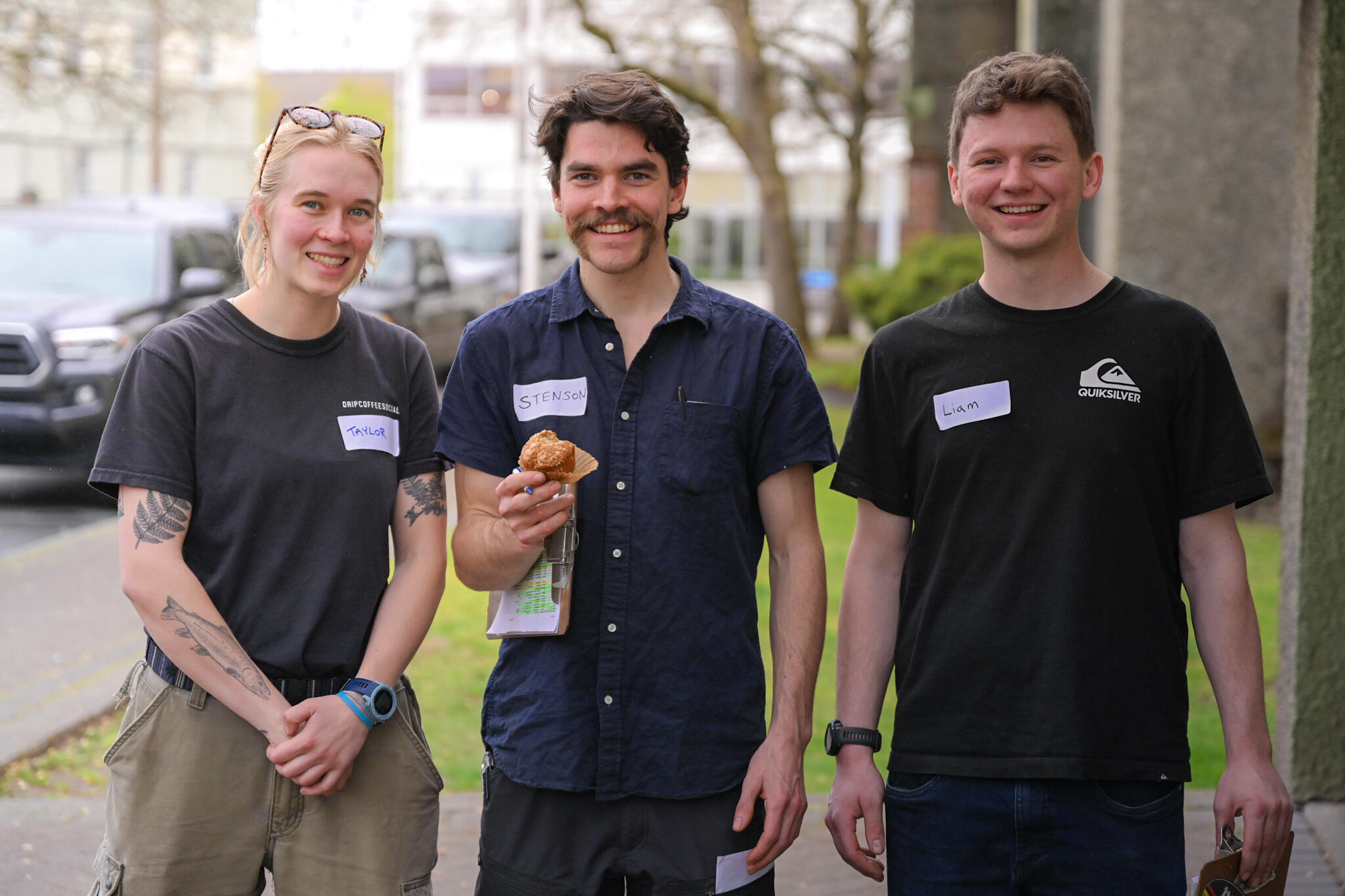 Meet the Co-Organizers Taylor - Stenson - Liam